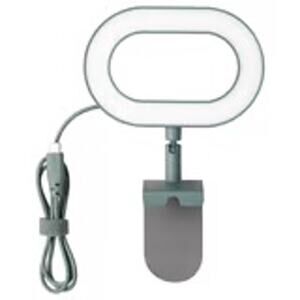 IKEA STÄNKREGN LED Ring Lamp Dimmable Turquoise for Flawless Video Calls